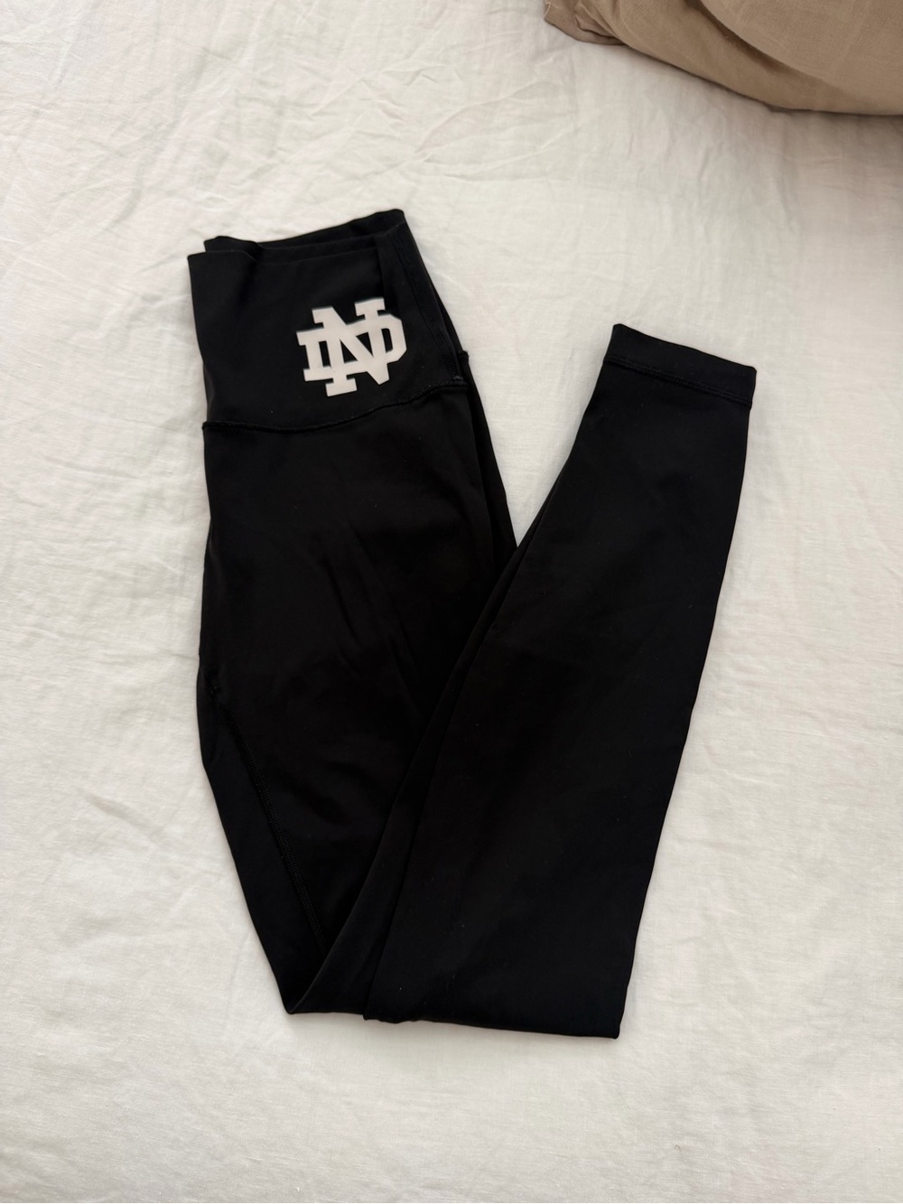 lululemon athletica Black Leggings with ND logo